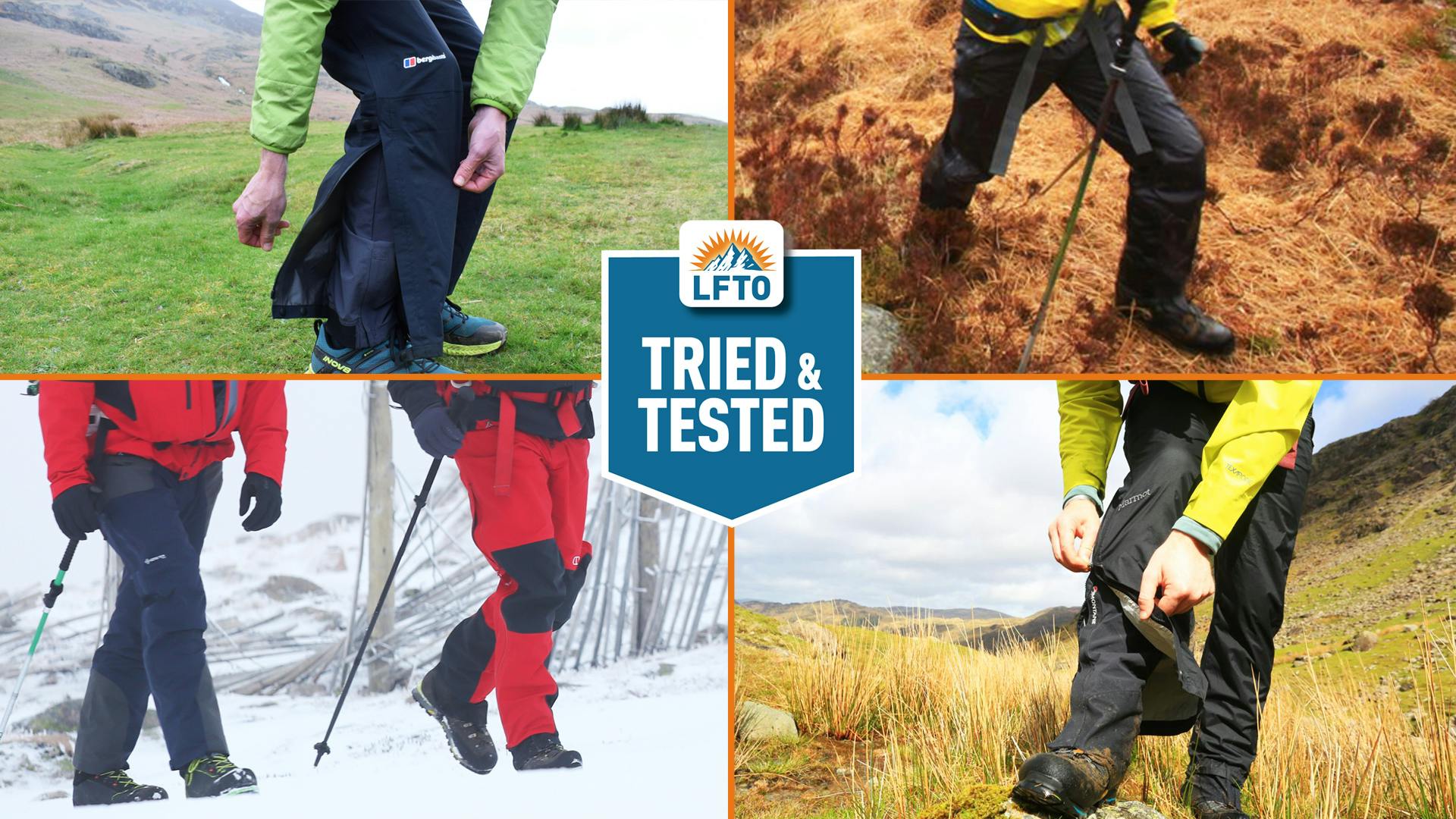 Hiking waterproof trousers fashion