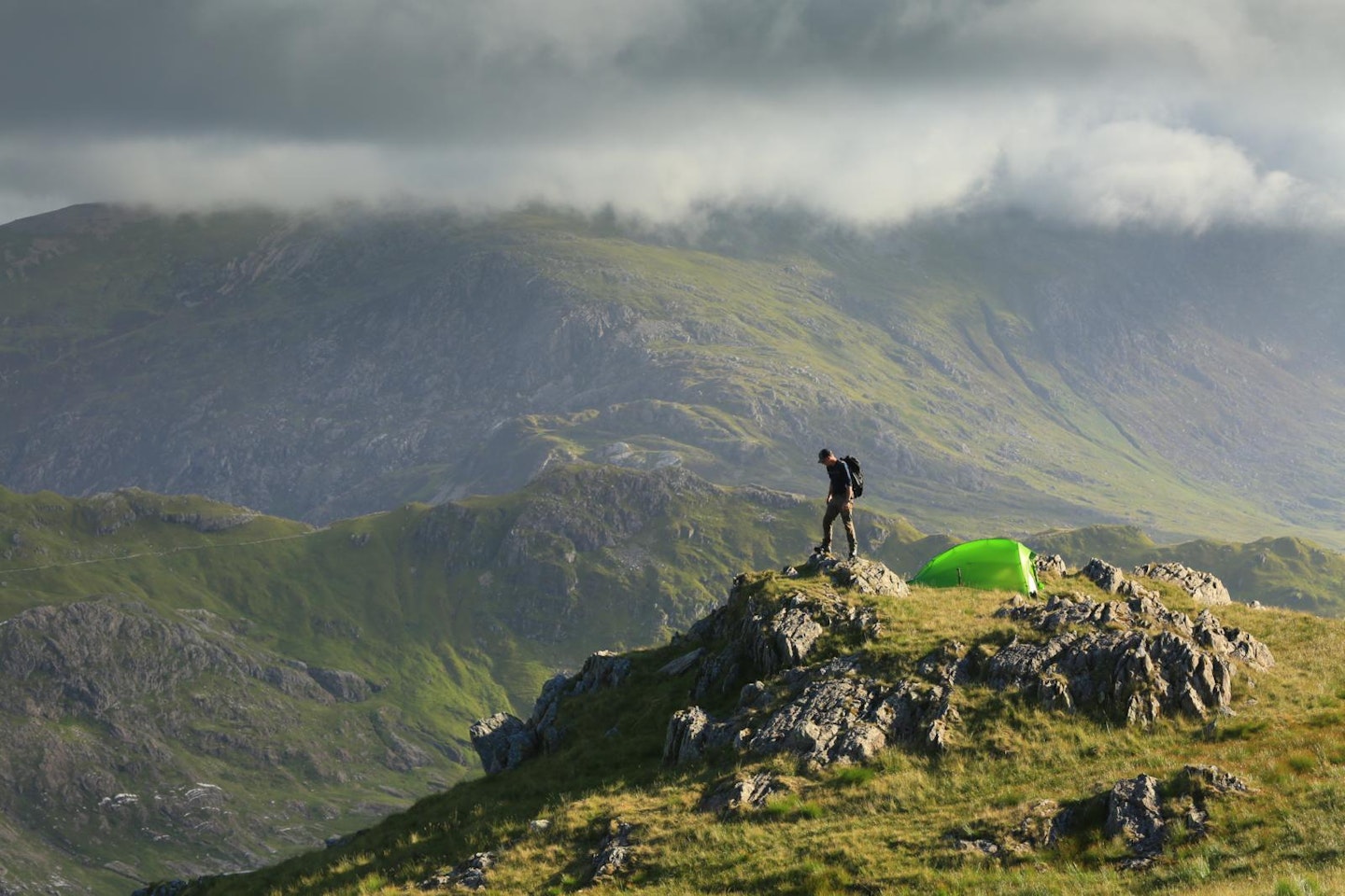 wild camping snowdonia