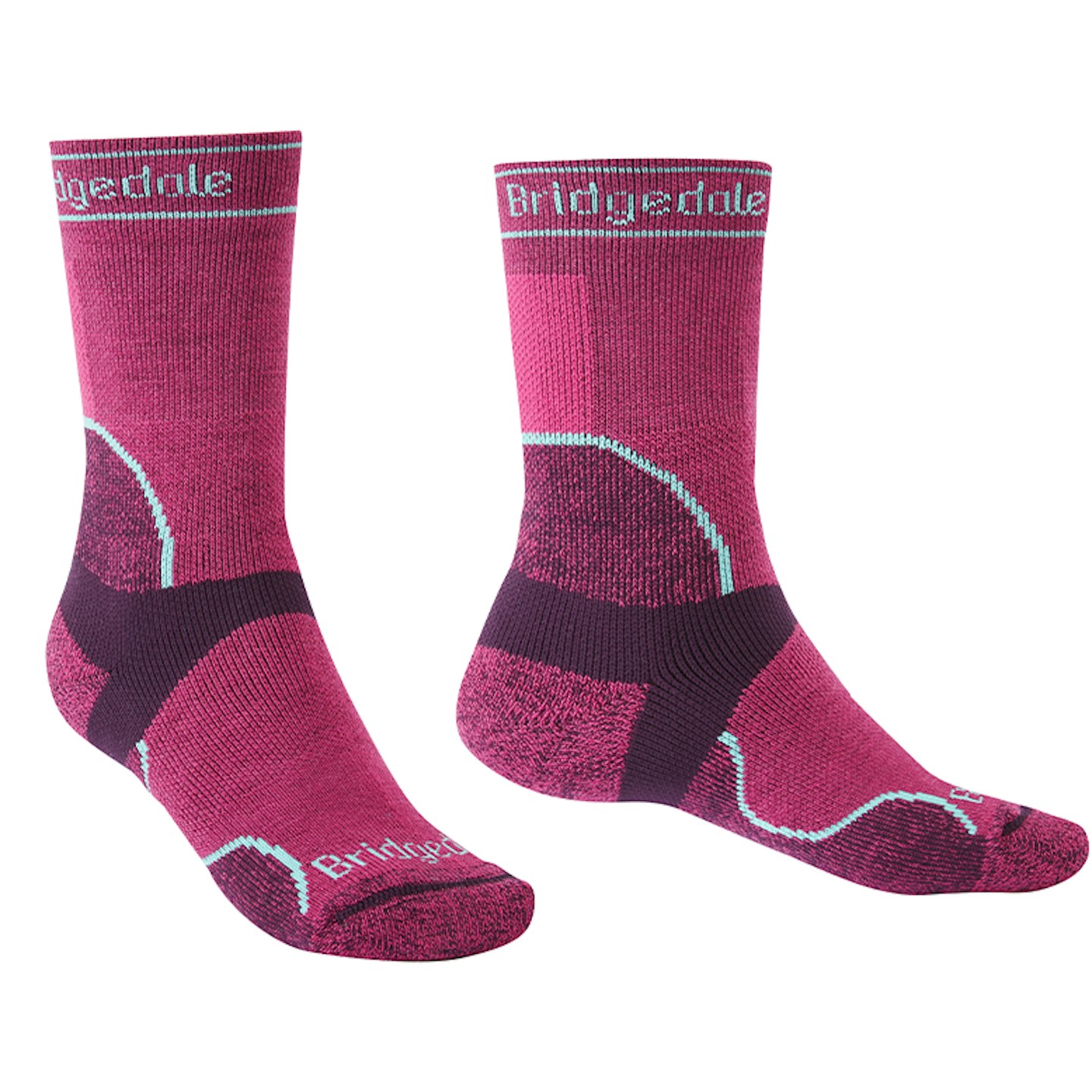 bridgedale womens merino crew trail run socks