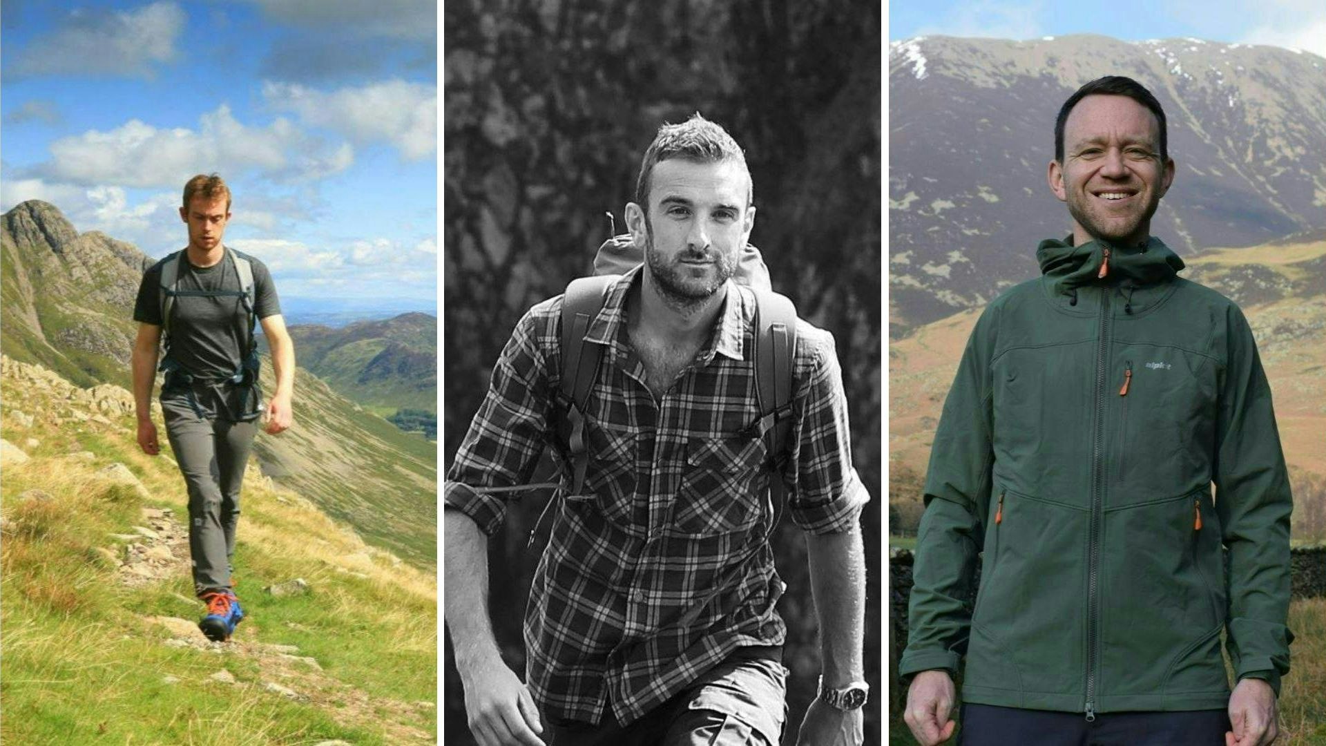 LFTO testers Chris Williams, Oli Reed and James Forrest