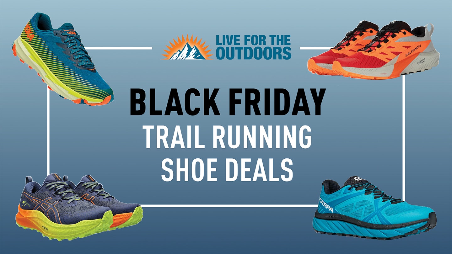 Best black friday trail running shoe deals at Live for the outdoors