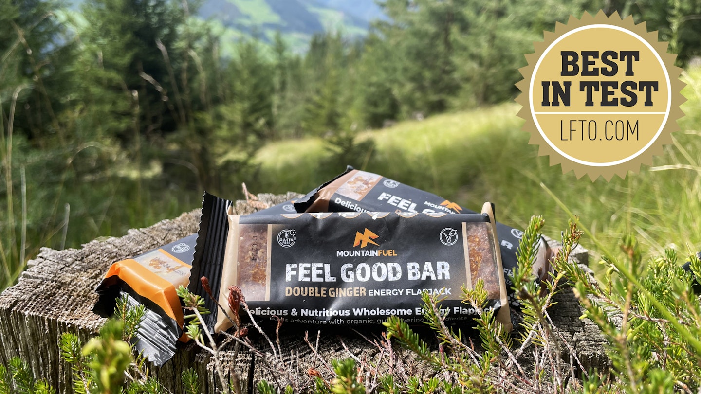 Mountain fuel feel good energy bars in the dolomites