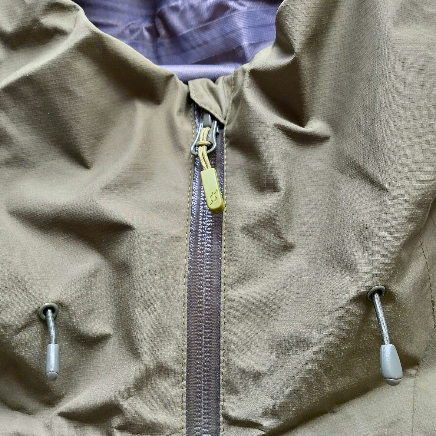 Rab Arc Eco Waterproof Jacket zip