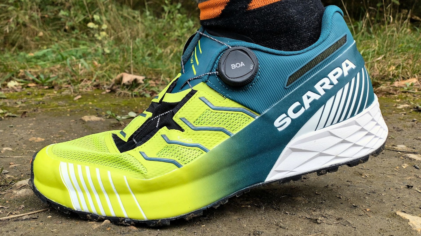 Scarpa Ribelle Run Kalibra HT side profile