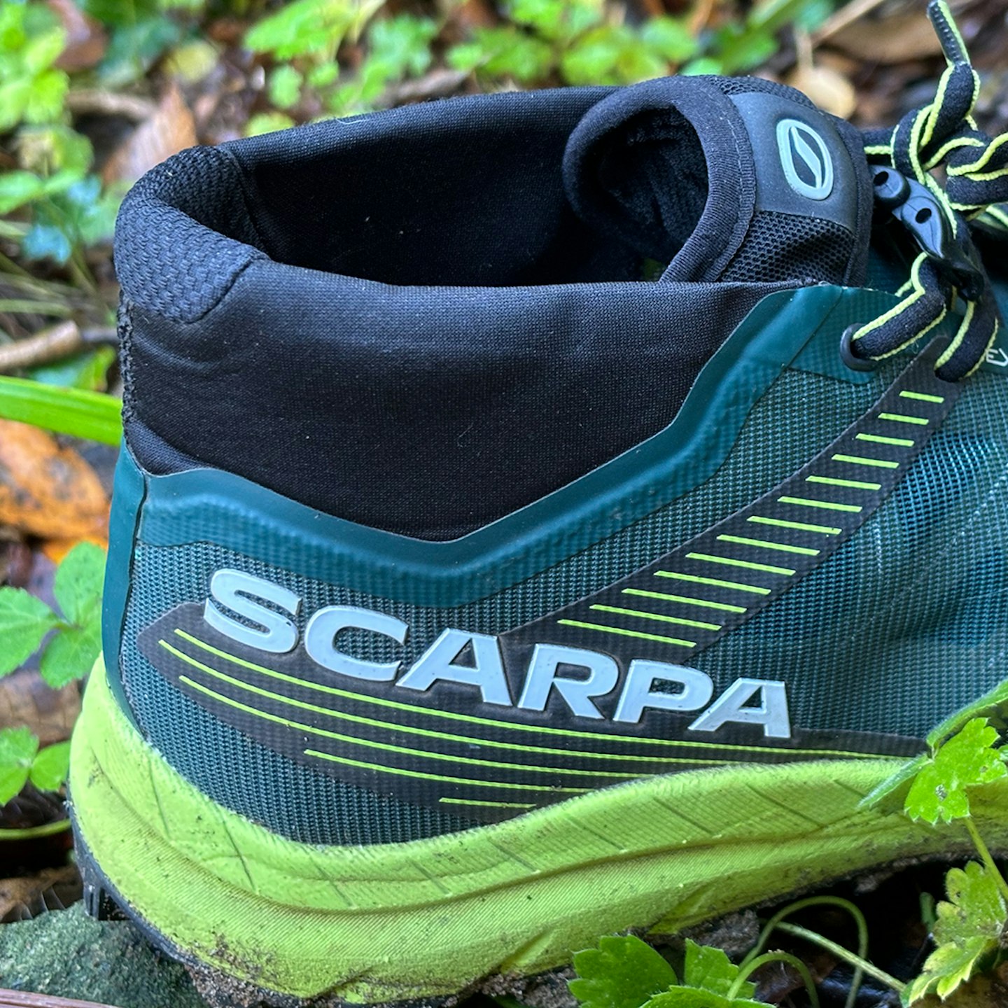 Scarpa Spin ST trail and fell running shoe ankle collar