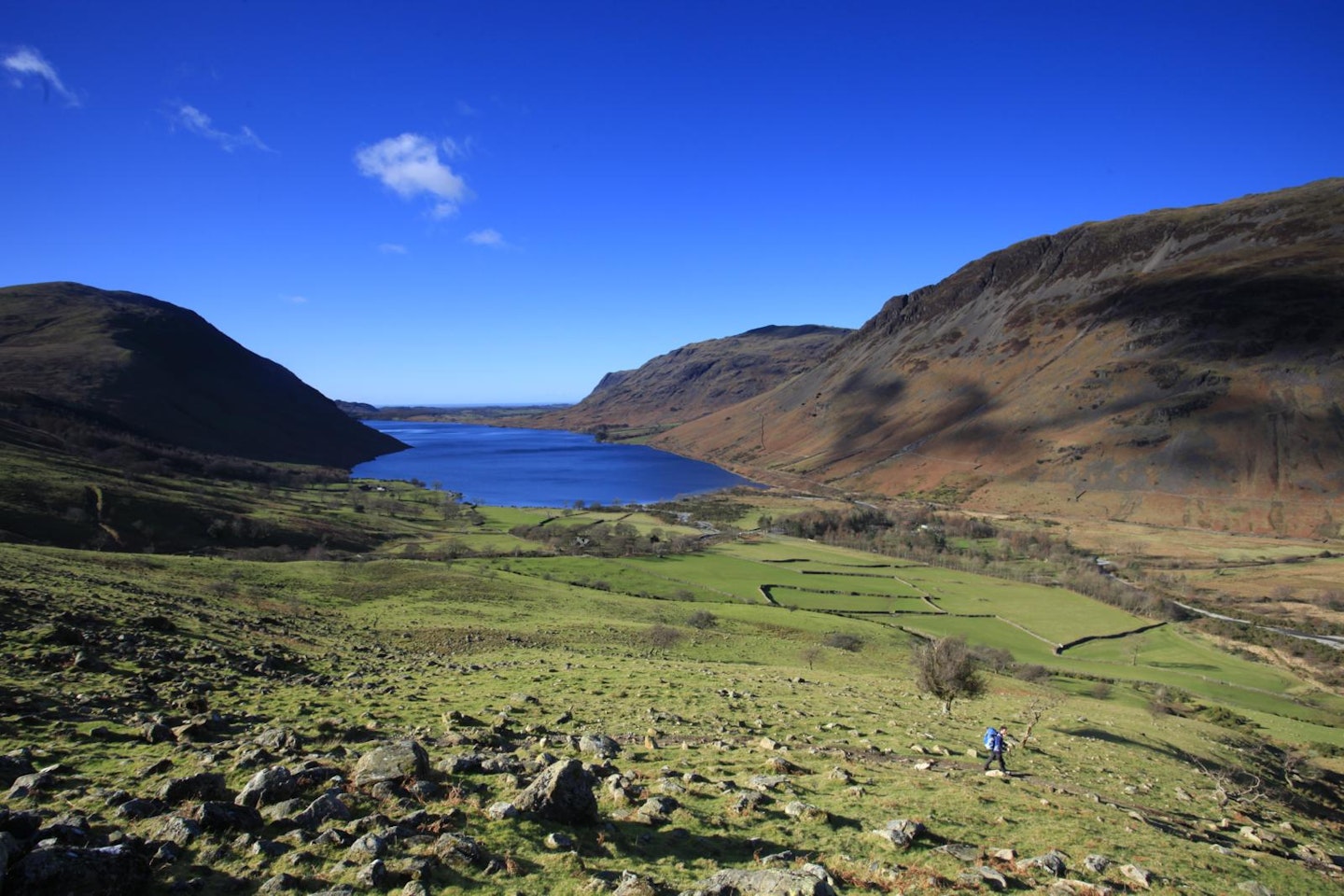 Wast Water at the base of Scafell Pike