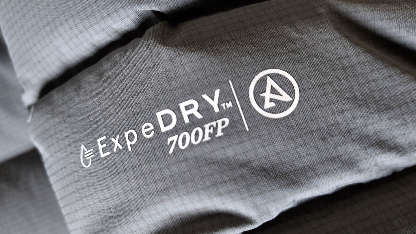 ExpeDRY logo on sleeve