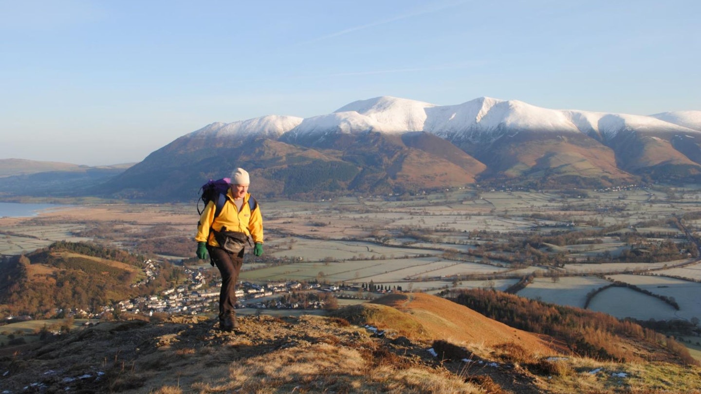 Winter hillwalking in the Lake District