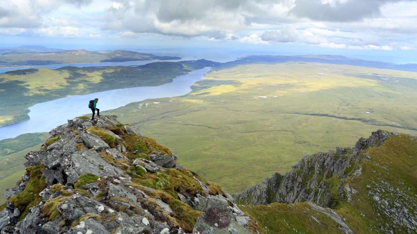 Ben Hope ridge Scotland