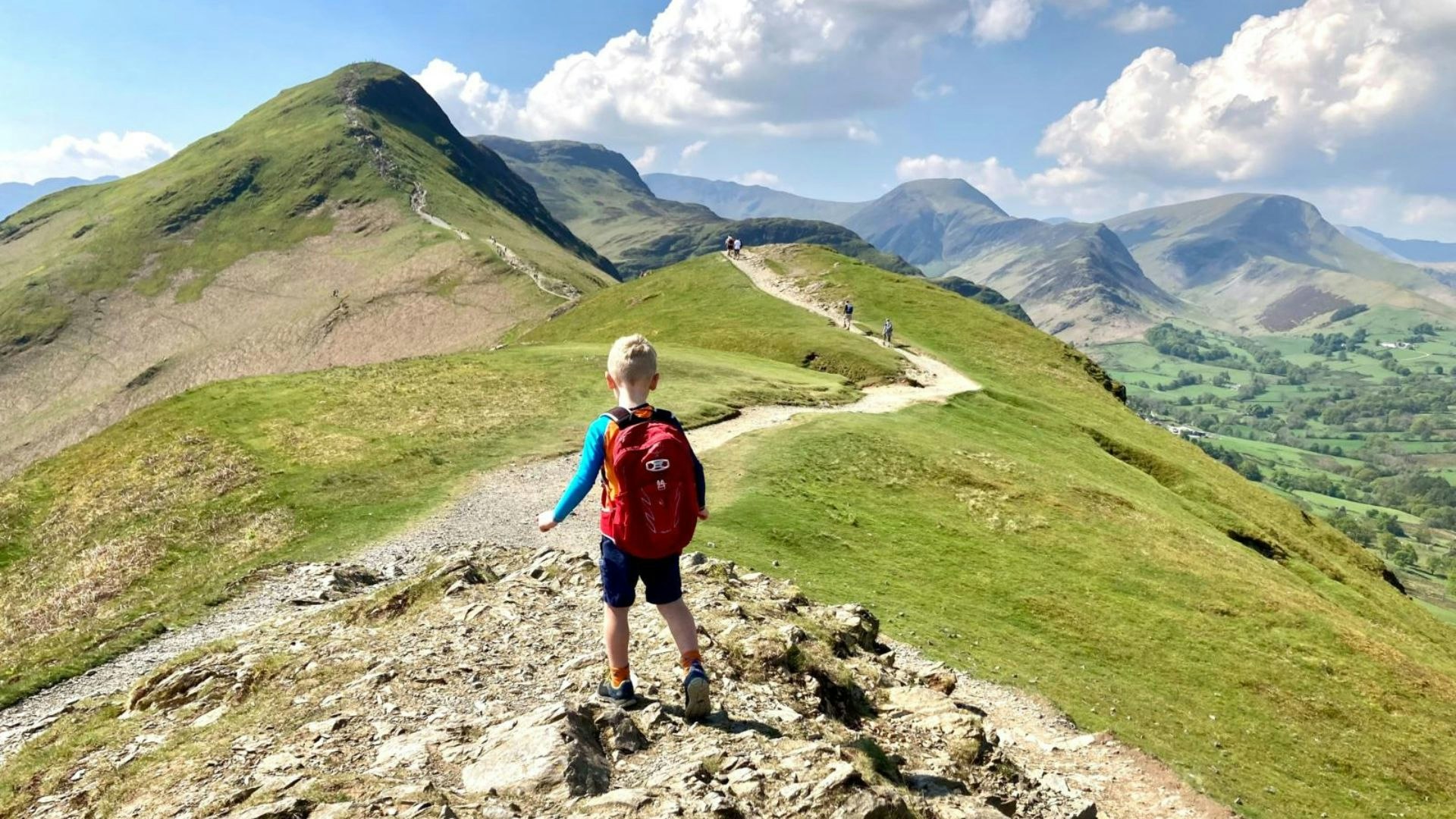 Cat Bells with kids