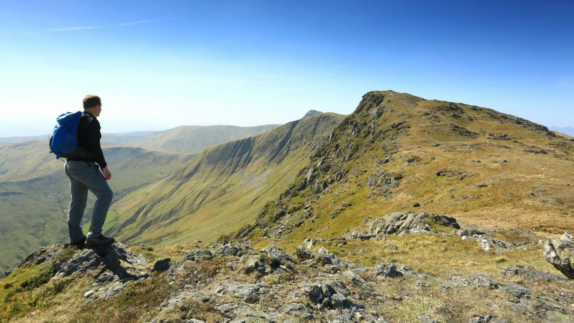 Aran ridge, Snowdonia, North Wales