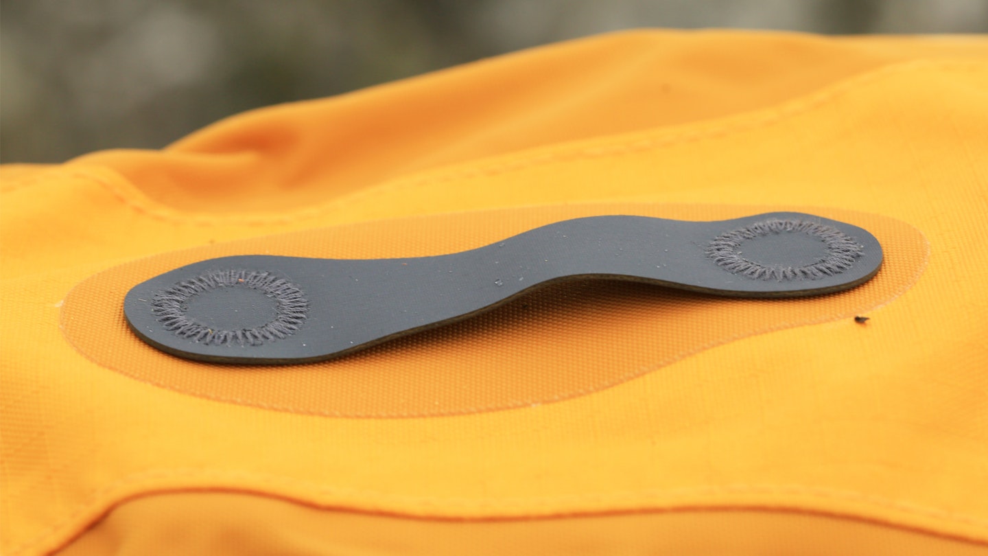 Gear loop on the sea to summit rapid waterproof backpack
