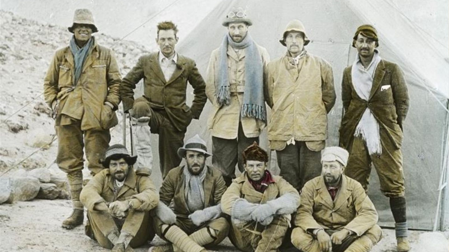 George Mallory and 1924 Everest team