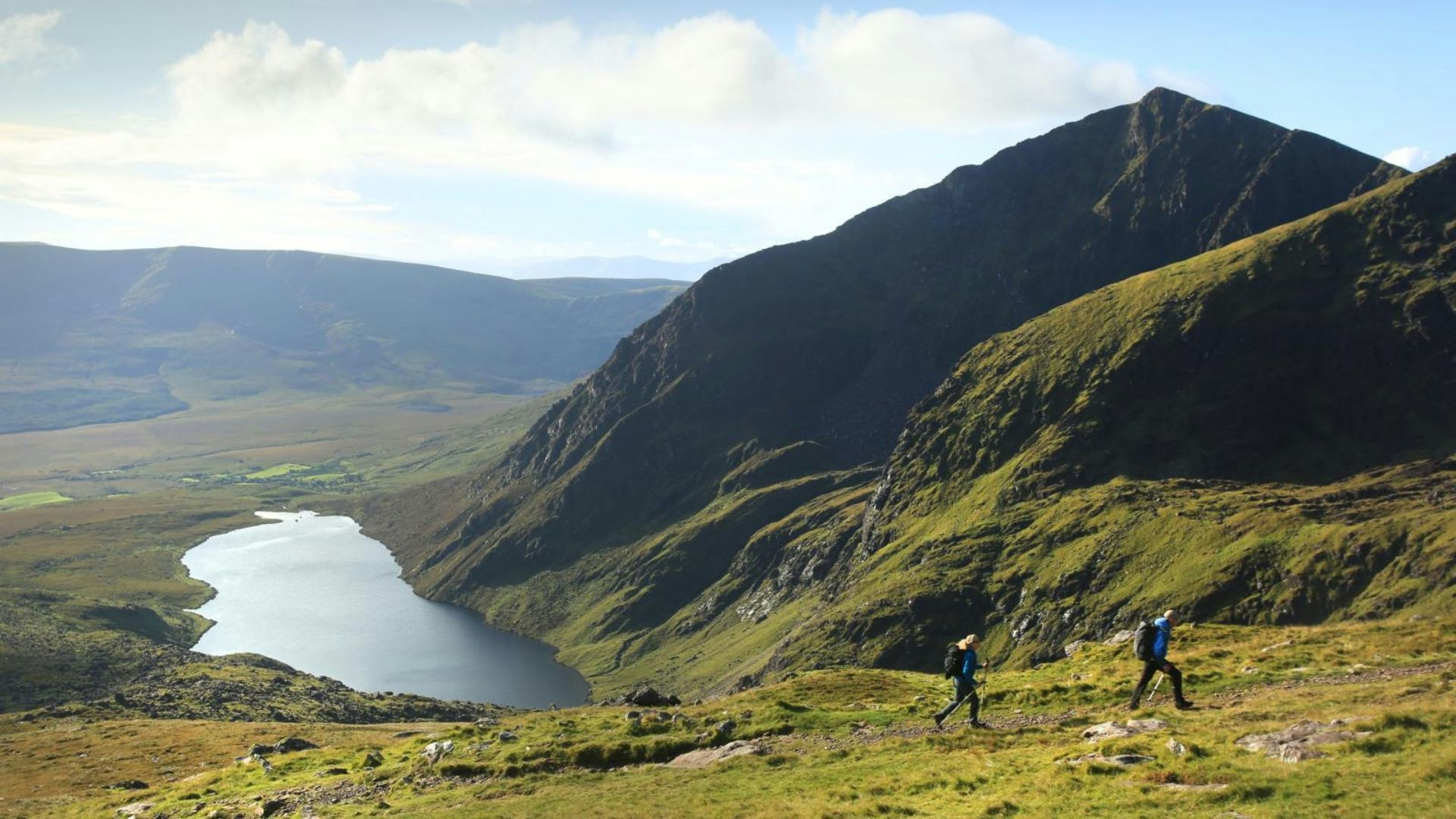 Hiking on Mount Brandon, Dingle Peninsula, Ireland