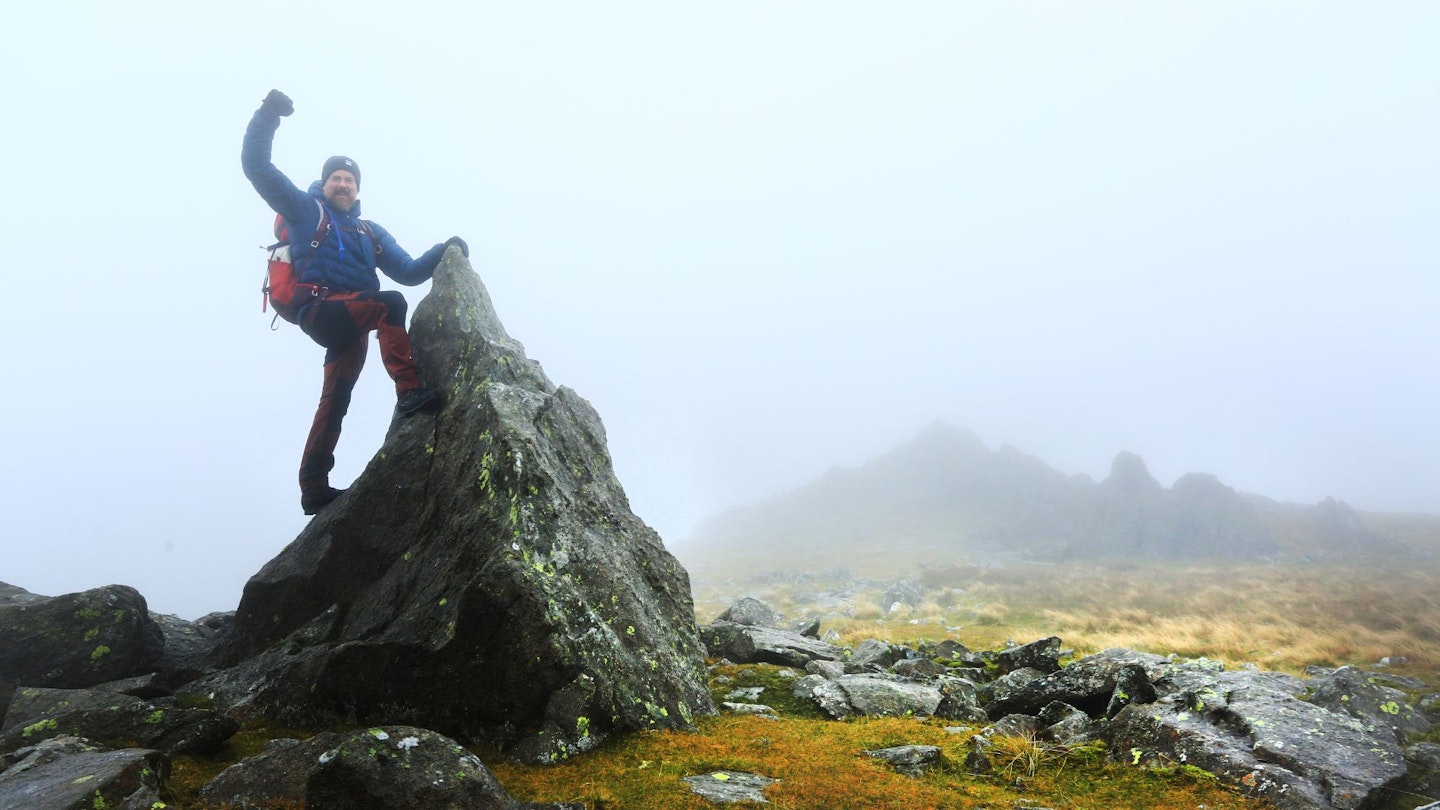 Climbing the Lake District Matterhorn on Grey Friar