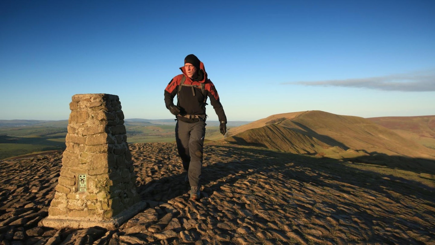 Mam Tor summit Peak District