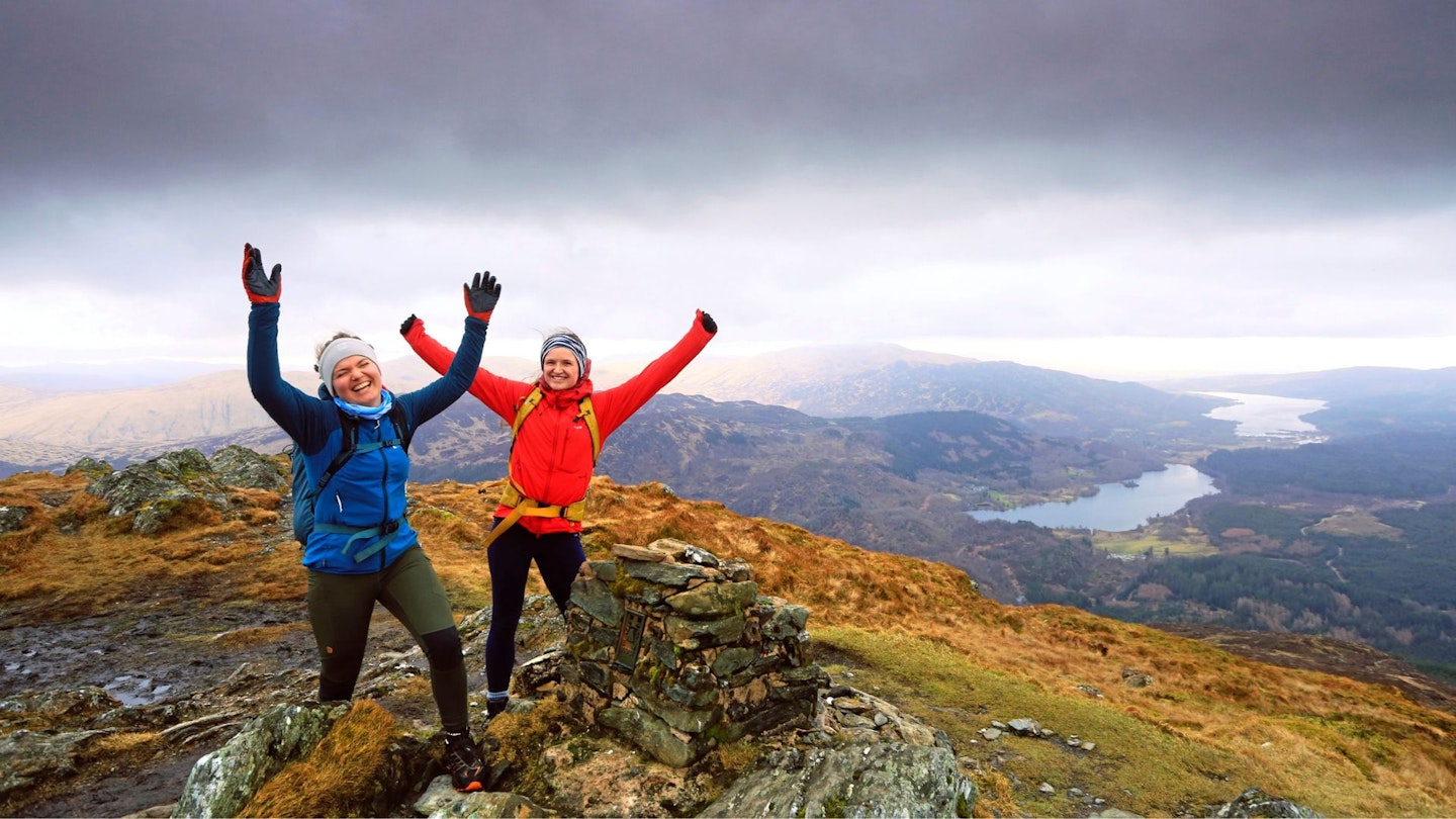 Sumit of Ben Venue Trossachs