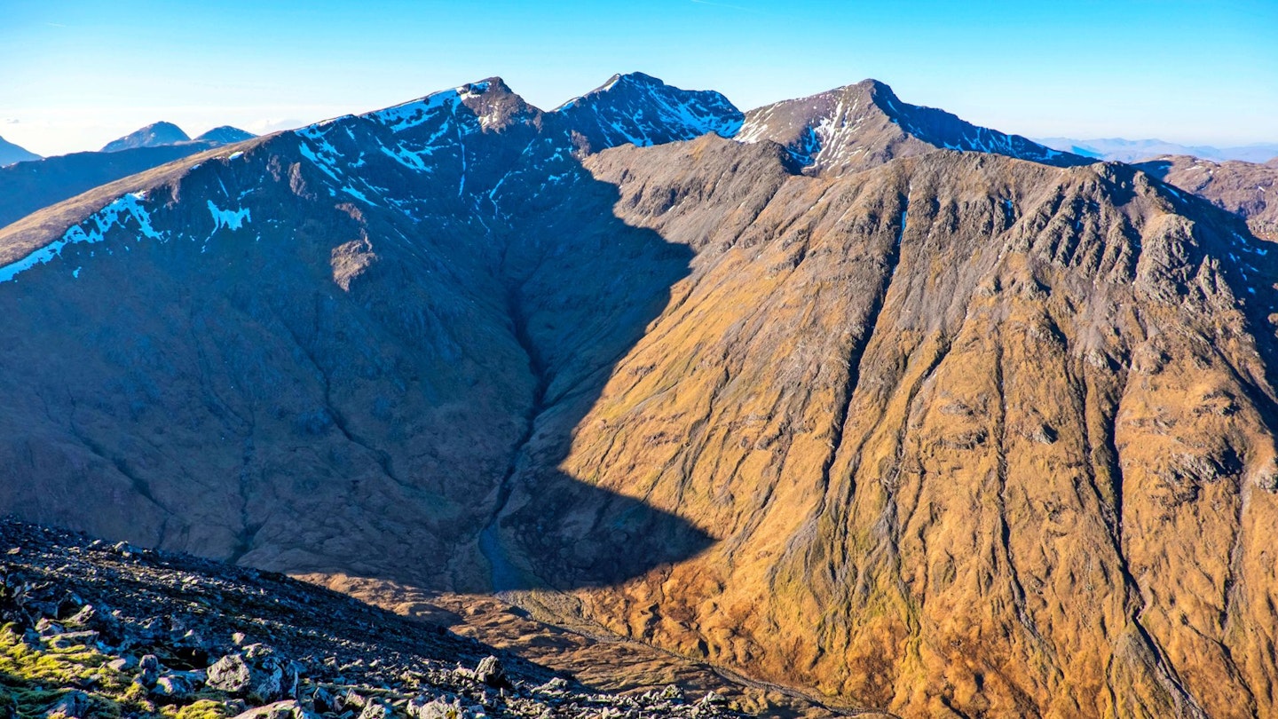 The Bidean nam Bian massif