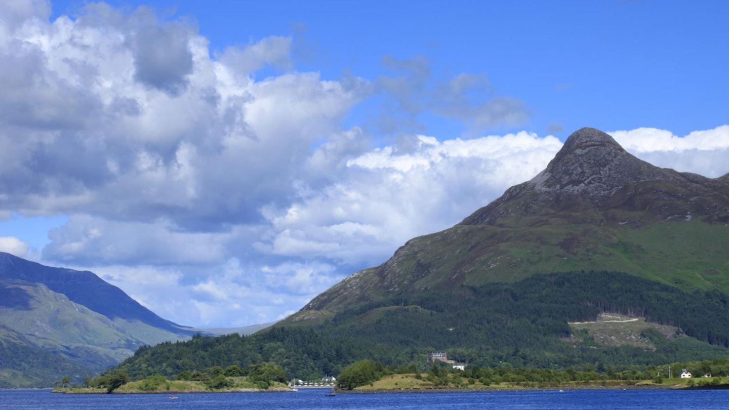 The Pap of Glencoe from Ballachulish Scotland