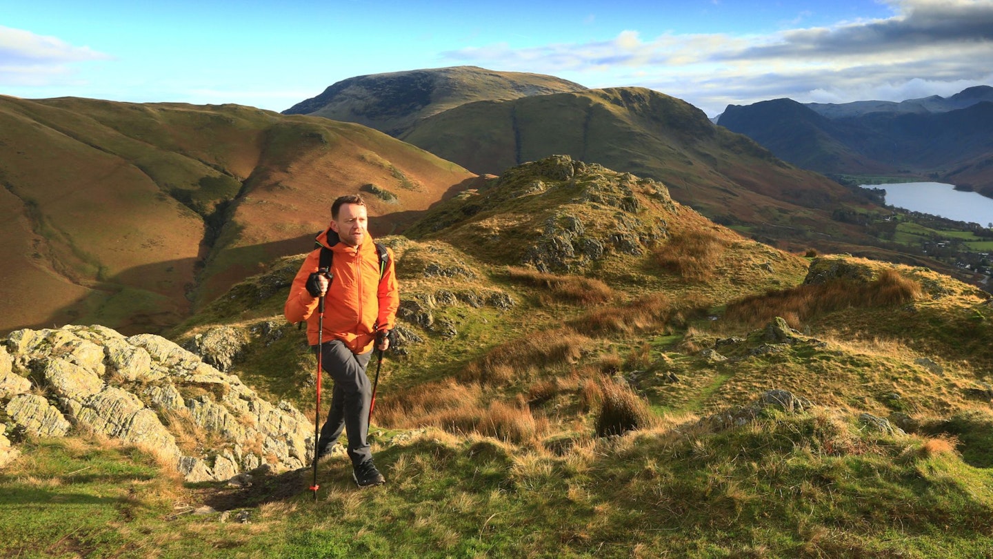 Testing walking poles in the Lake District