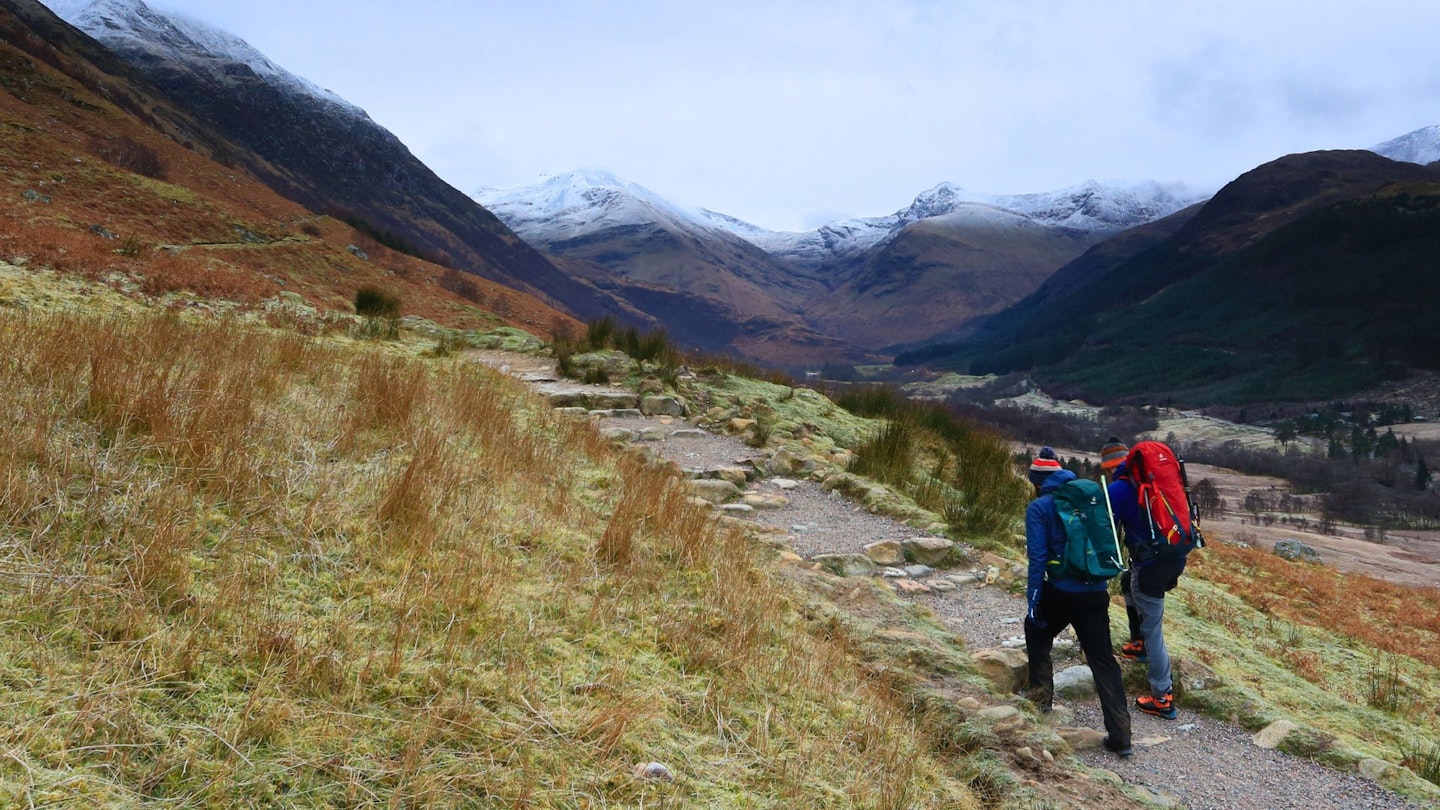 Low down on the Mountain Track, Ben Nevis