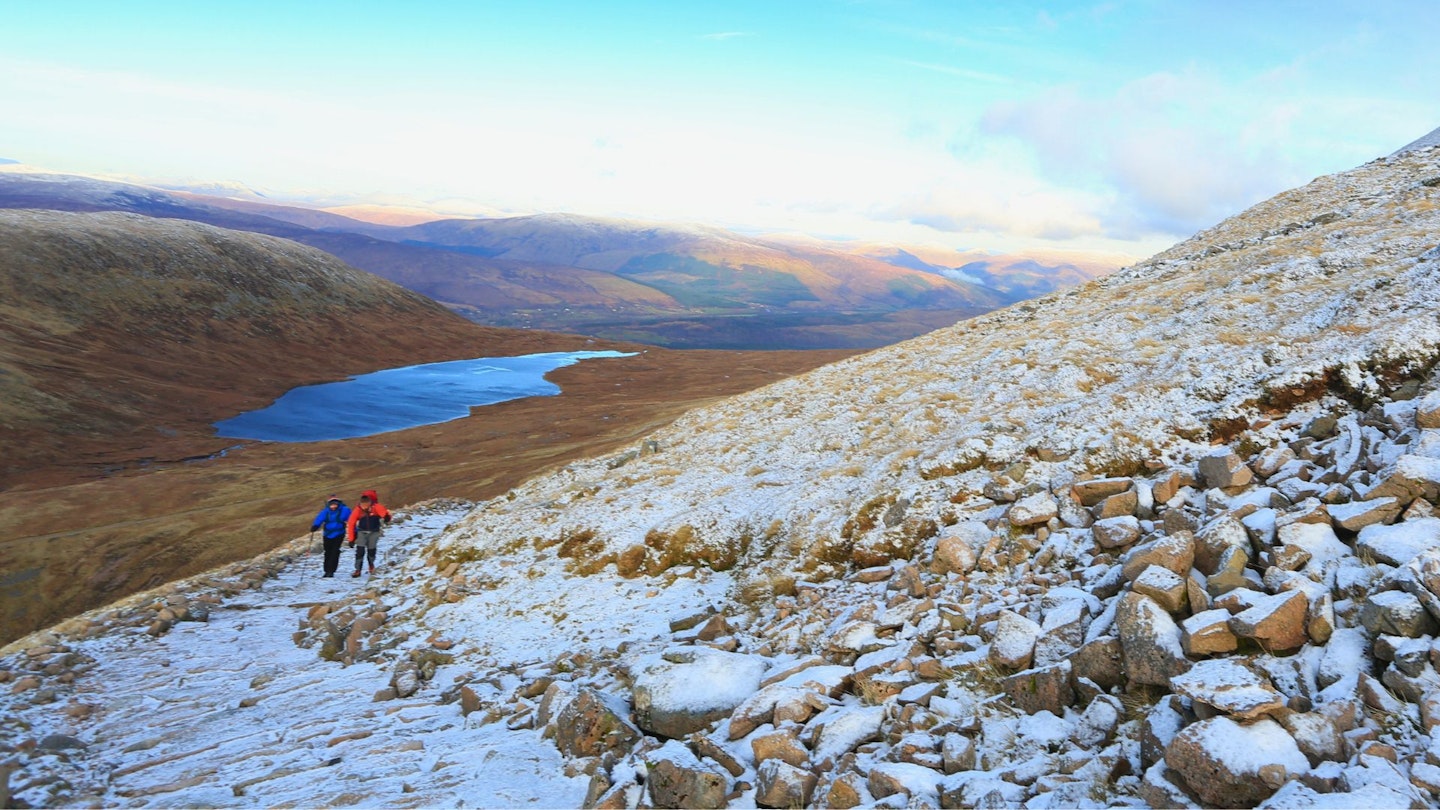 Above Lochan Meall an t-Suidhe