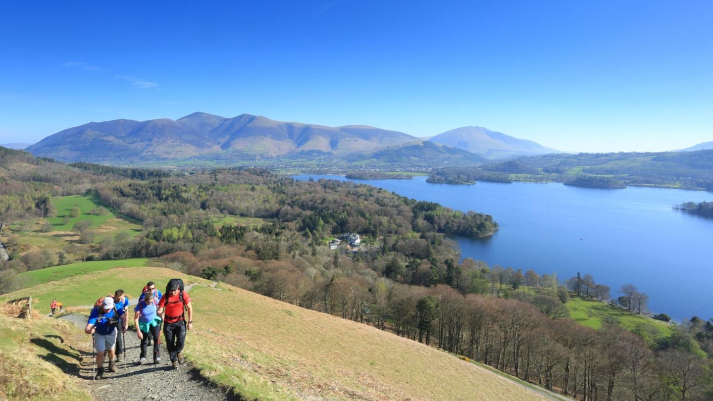 walks around keswick Cat Bells