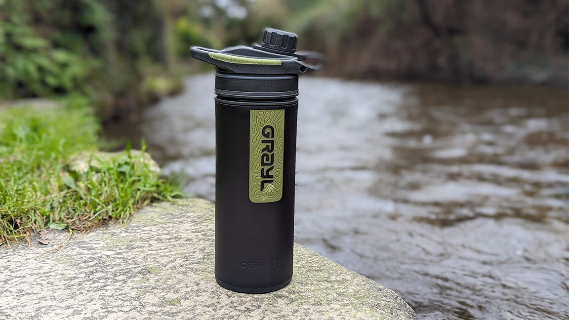 Grayl GeoPress Purifier filter bottle review LFTO