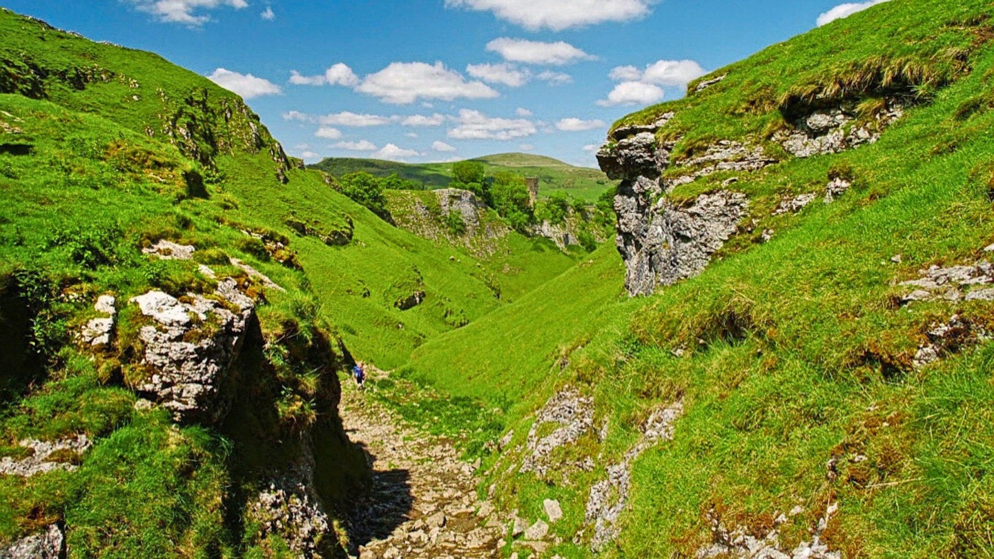 The path through Cave Dale