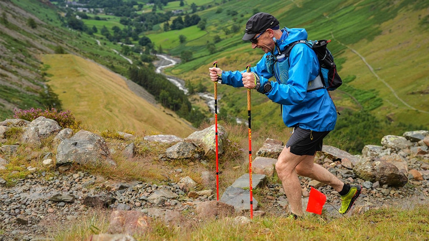 man skyrunning in the UK