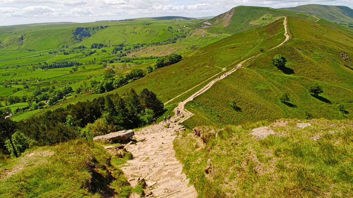 The Great Ridge looking to Mam Tor