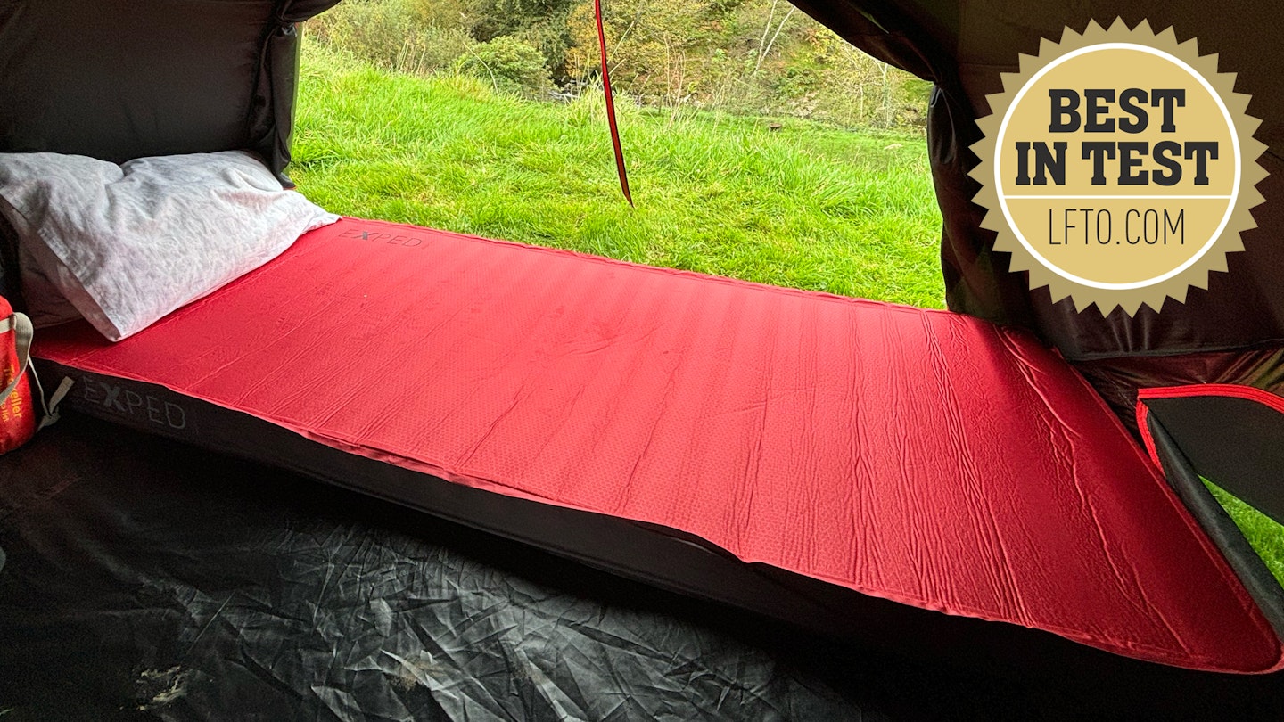 Exped megamat LXW camping mattress best in test