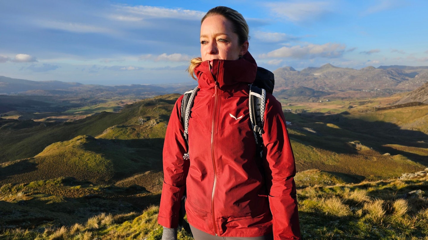 Ellie tests the salewa puez paclite