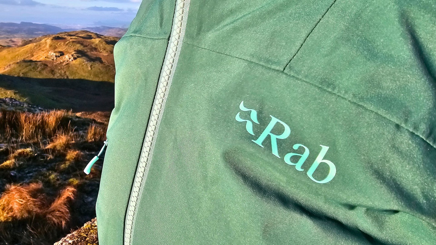 rab kangri gtx jacket label