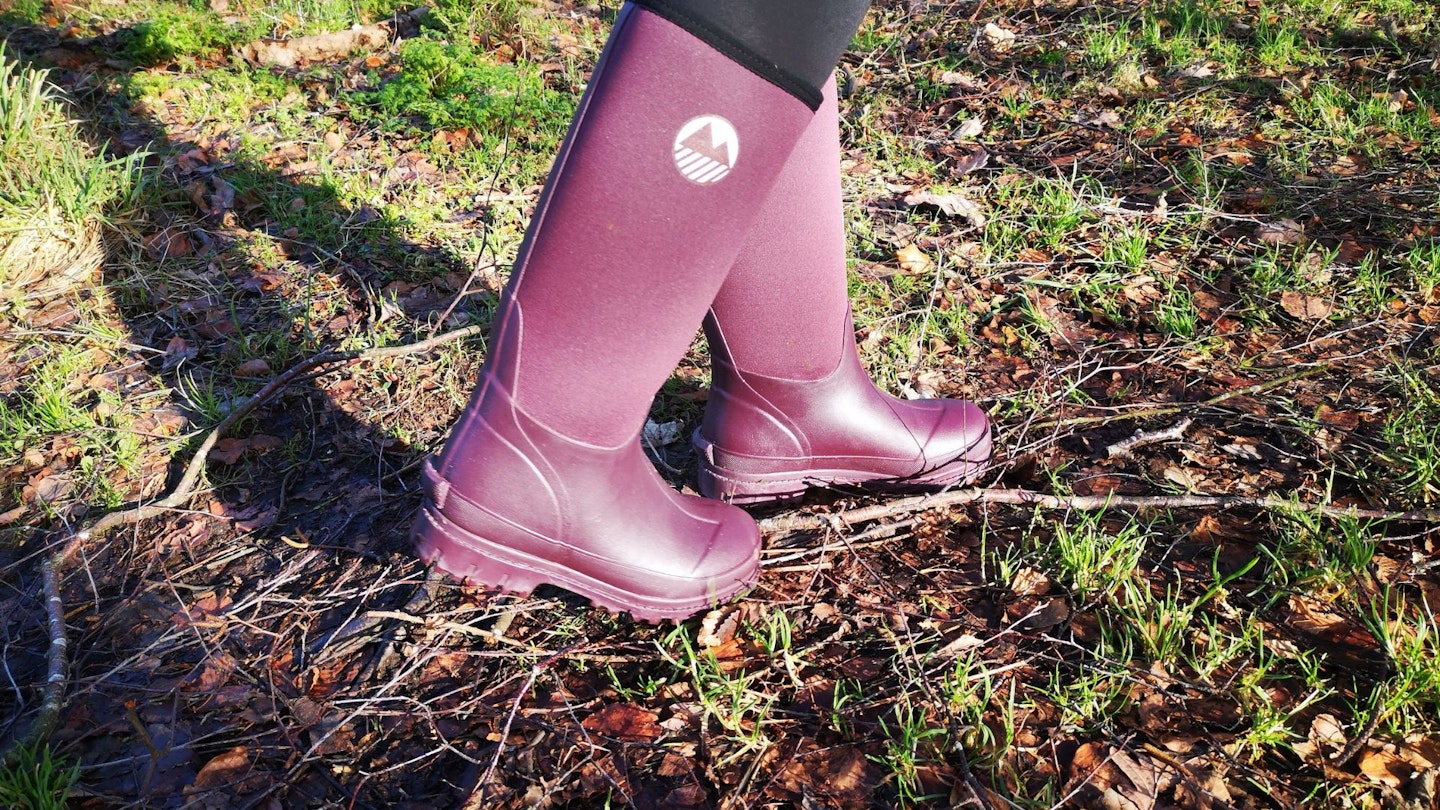 Women's rydal boots in the woods