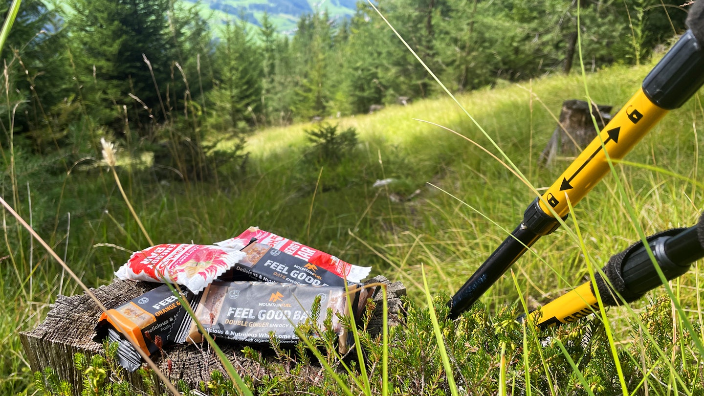 The best energy bars for our trail running trip in italy