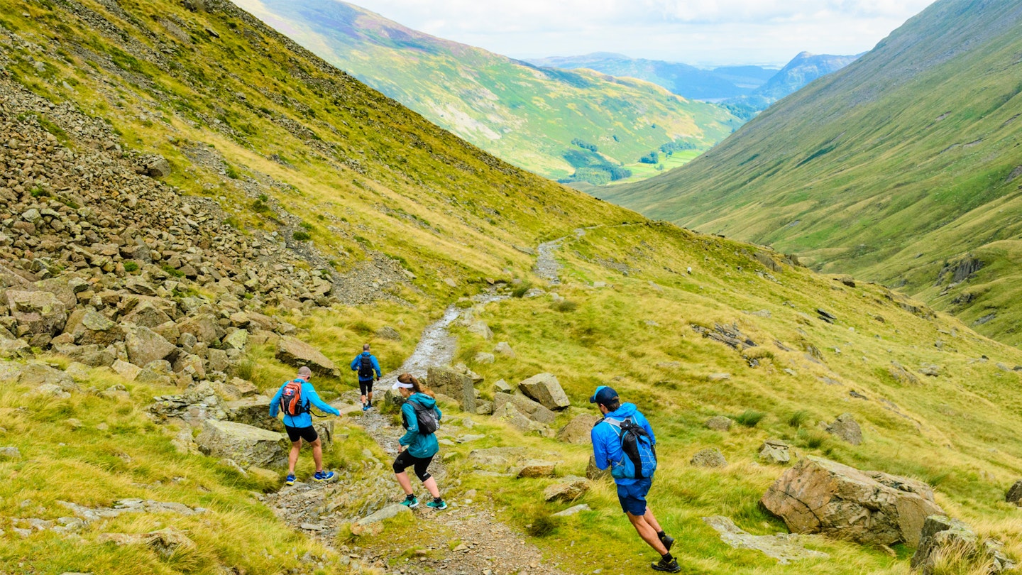 long distance running in edale