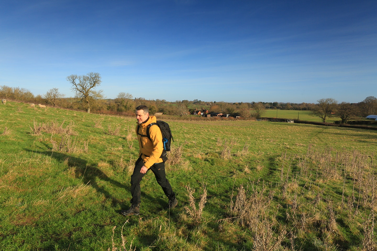 Nick Hallissey testing the Mammut Lithium 25 backpack