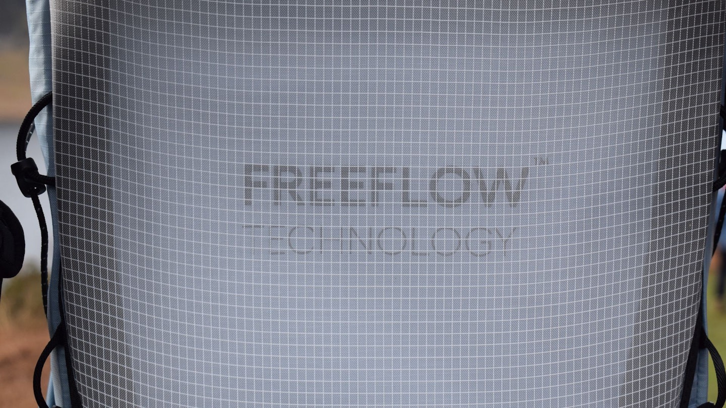 berghaus freeflow 24 logo and back ventilation