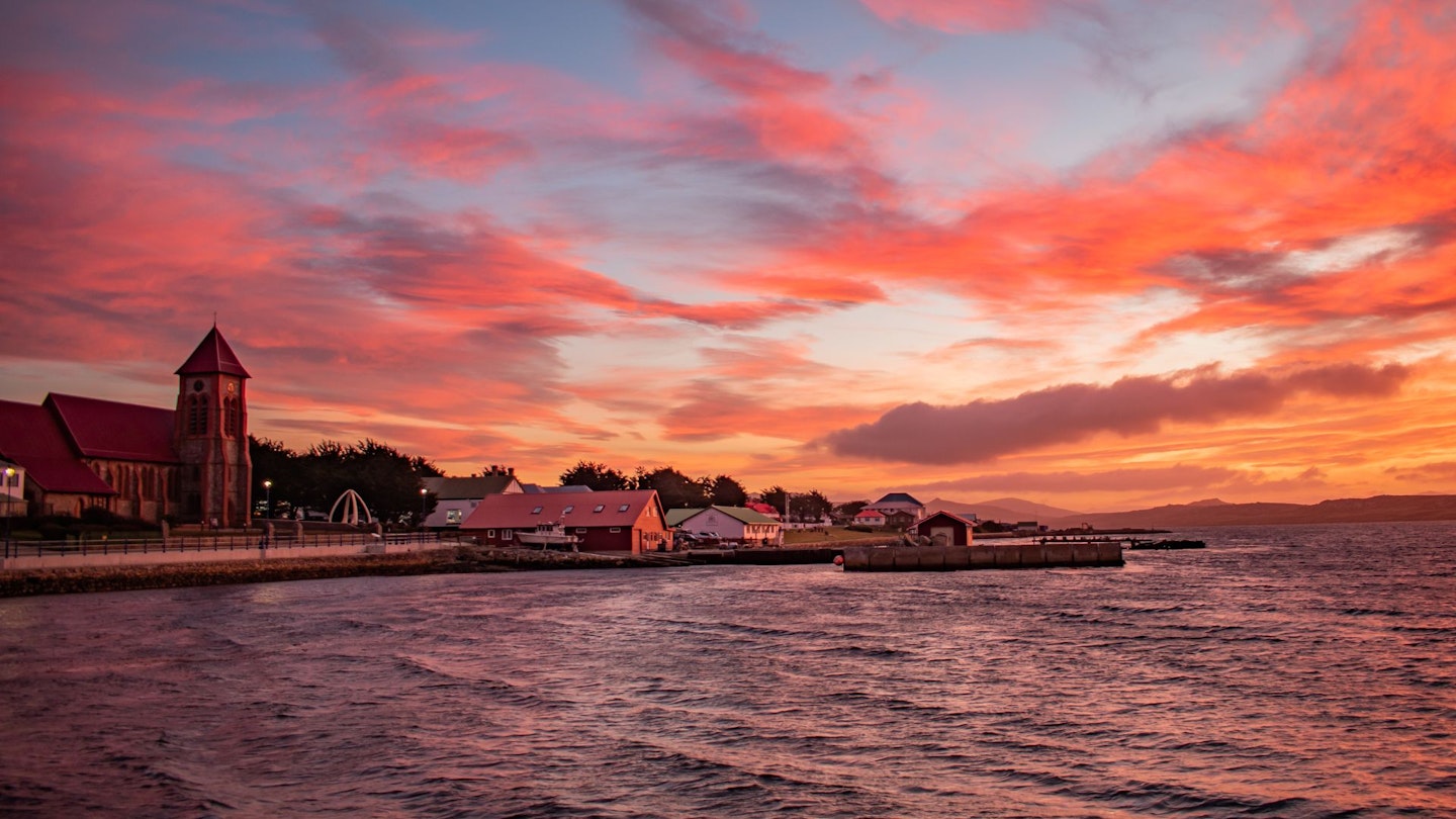Falkland Islands sunset