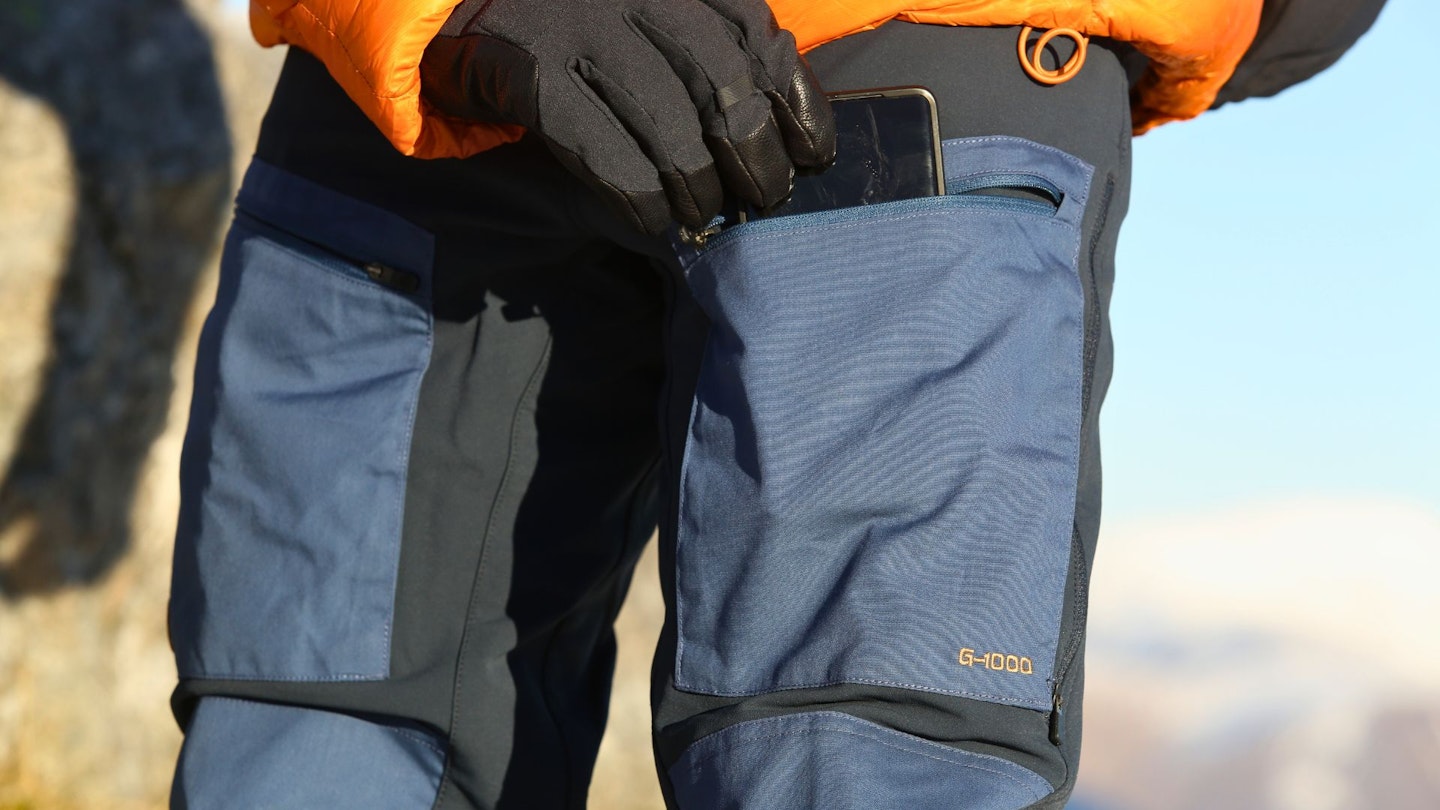 Fjällräven Keb Agile Winter Trousers pocket