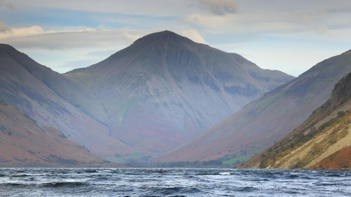 Great Gable from Wast Water Lake District