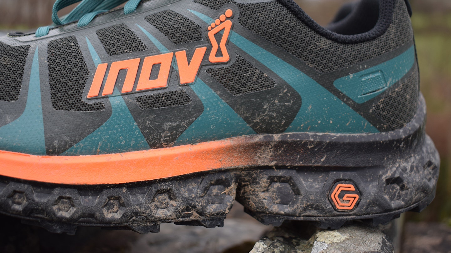 Midsole of Inov8 Trailfly Ultra G 300 Max trail running shoe