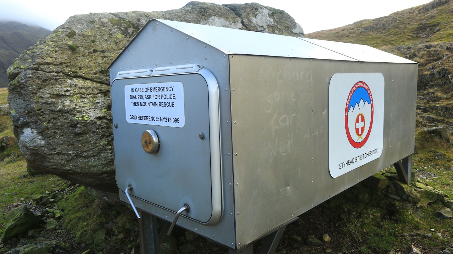 Mountain-Rescue-Stretcher-box-Sty-Head-Lake-District