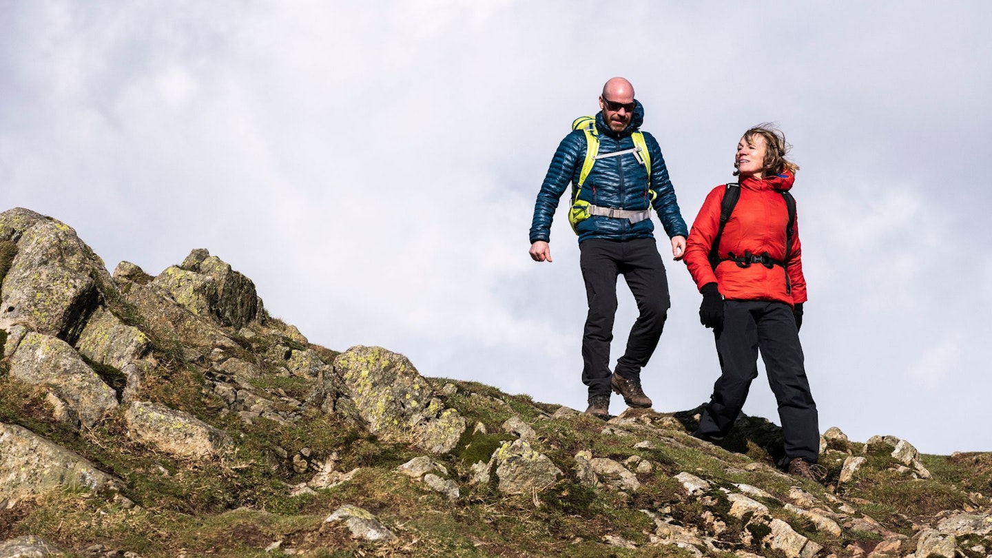 Walkers in Bridgedale socks