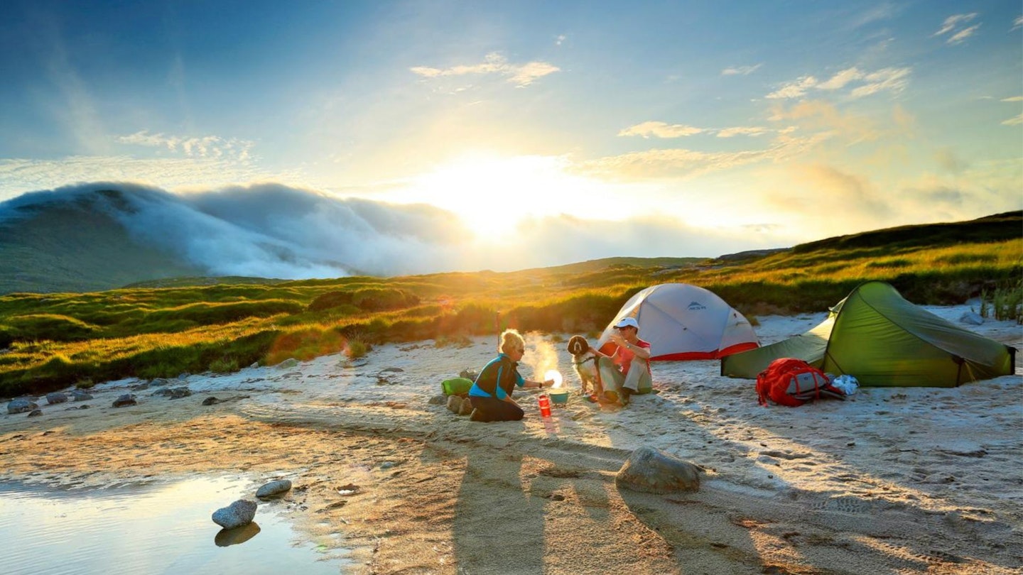 Wild camping galloway beach southern uplands