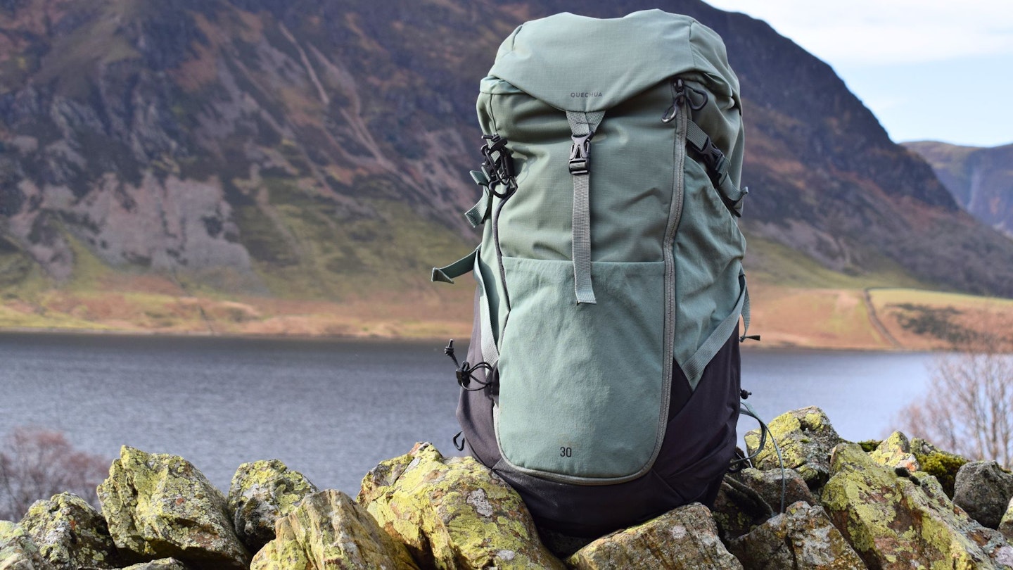 Forclaz Backpack For Hiking And Travel Quechua Mountain Walking