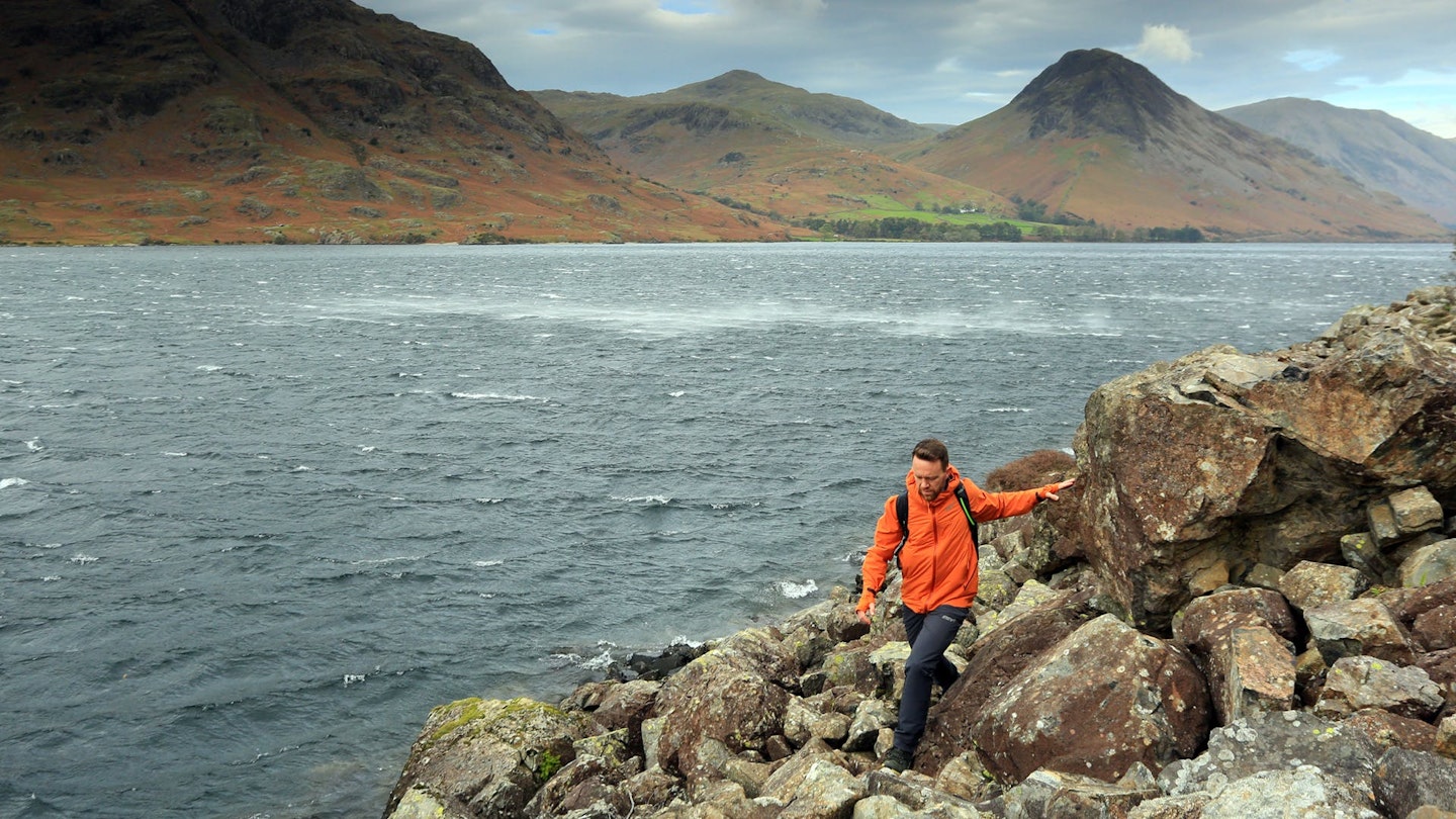 James Forrest testing gear for Live for the Outdoors