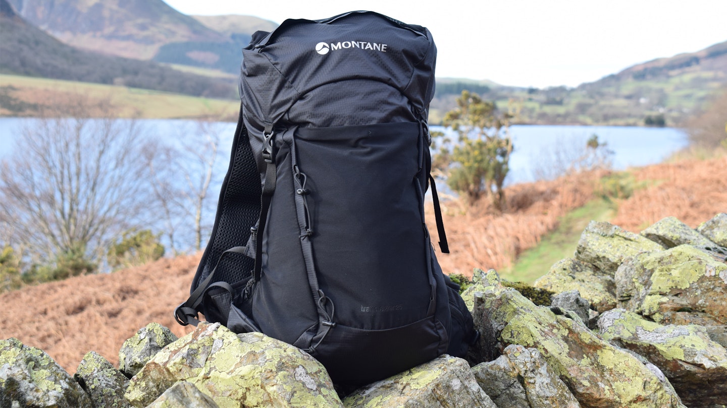 montane trailblazer 25l hiking pack in the lakes