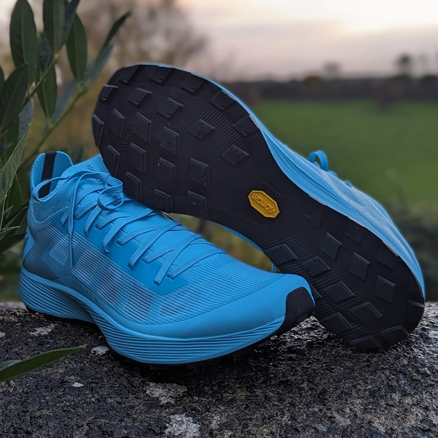 product shot of the Norvan SL3 trail running shoes